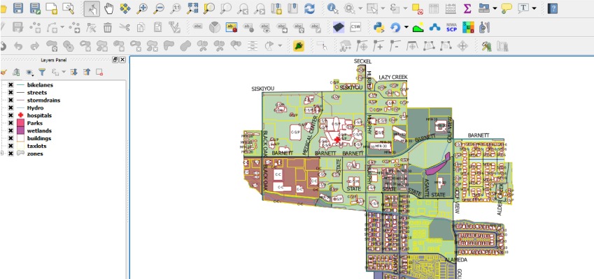 Advanced Features of QGIS Map Composer